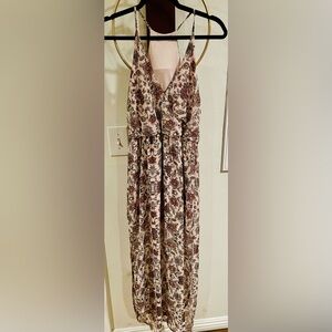 surplice maxi dress lush LUSH Surplice Maxi Dress (worn once)